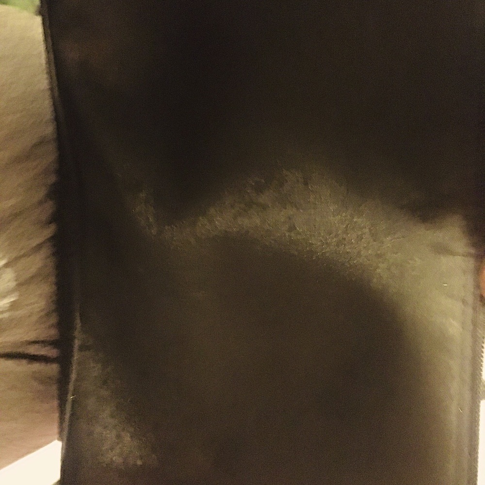 Black Silk Ralph Lauren makeup bag